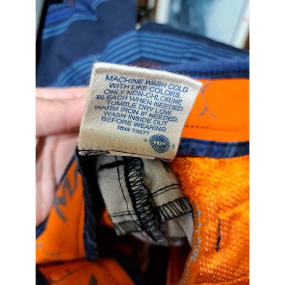 Urban Pipeline Boys Striped knee length Board Shorts 16 - Picture 5 of 5